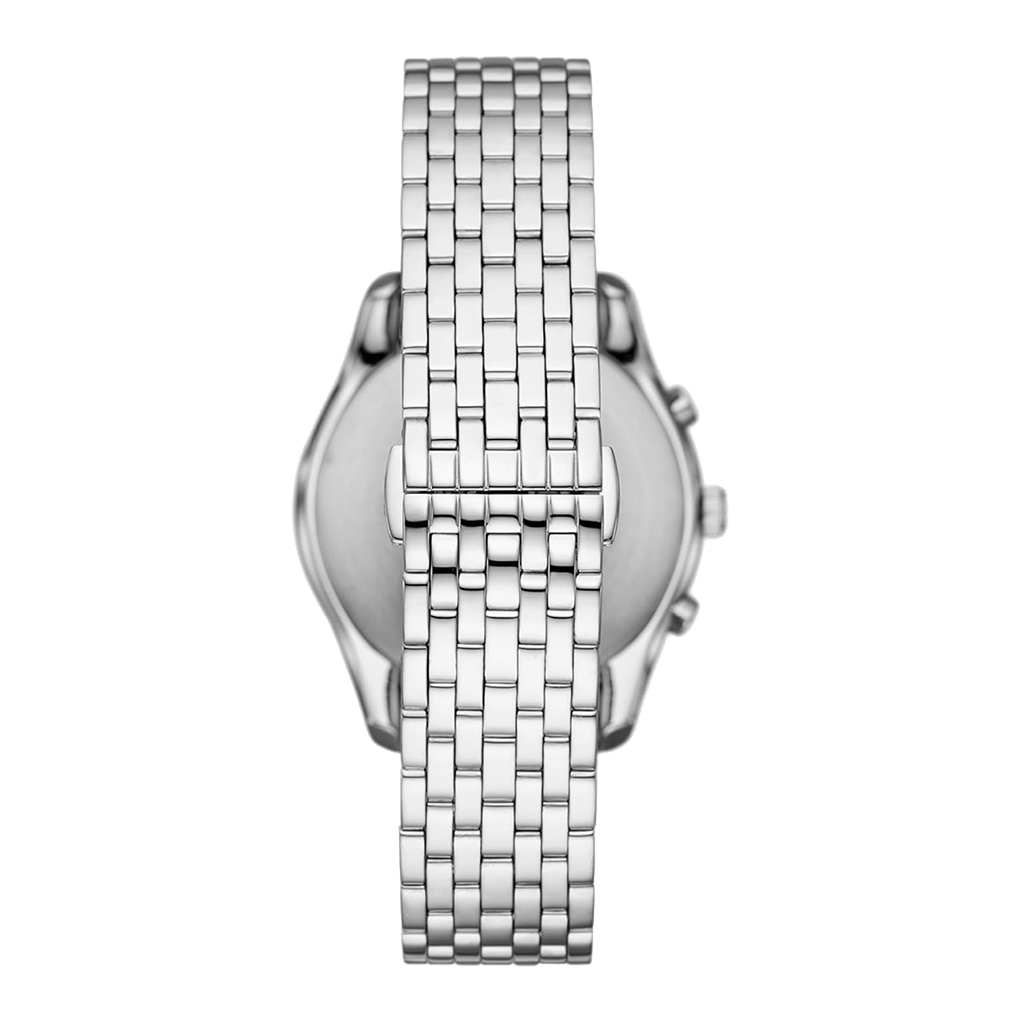 Pulseira prateada do Relógio Armani António 41mm
