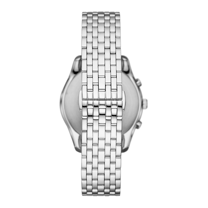 Pulseira prateada do Relógio Armani António 41mm