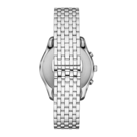 Pulseira prateada do Relógio Armani António 41mm