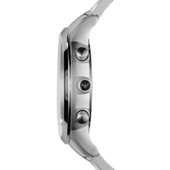 Renato Steel Silver Chronograph 46mm