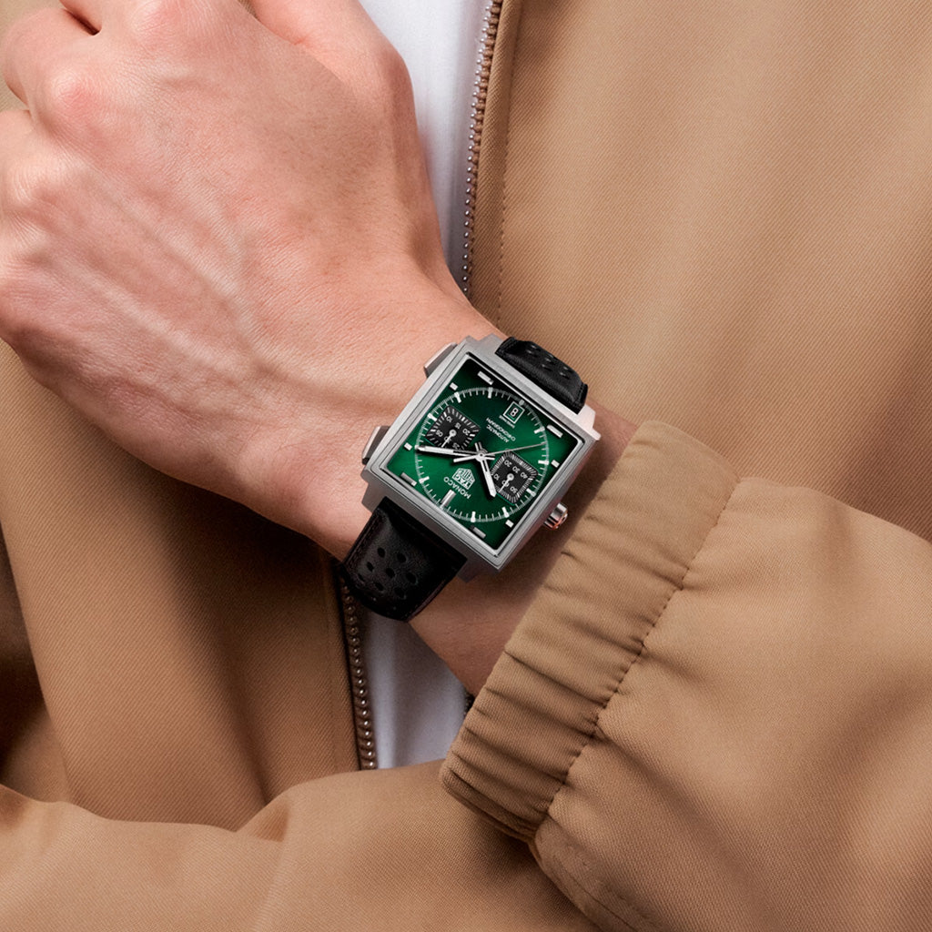 Monaco Chronograph Green 39mm