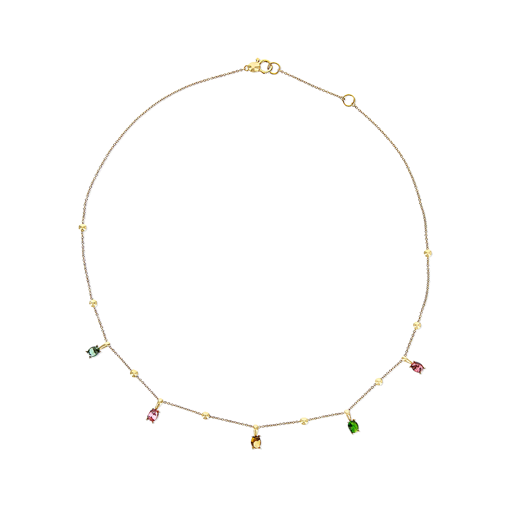 Colar Amuleti Tourmalines