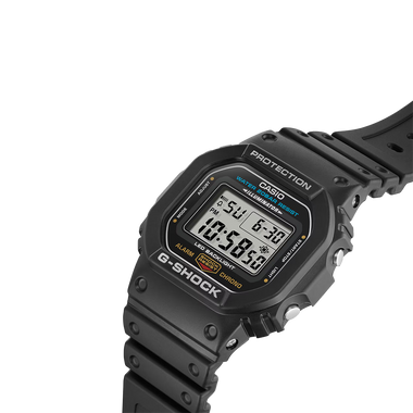 Pormenor mostrador do Relógio Casio G-Shock The Origin totalmente preto