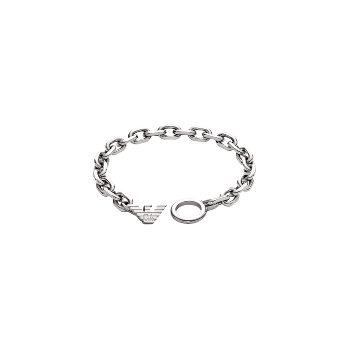 Pulseira Gleaming Duet ID Silver