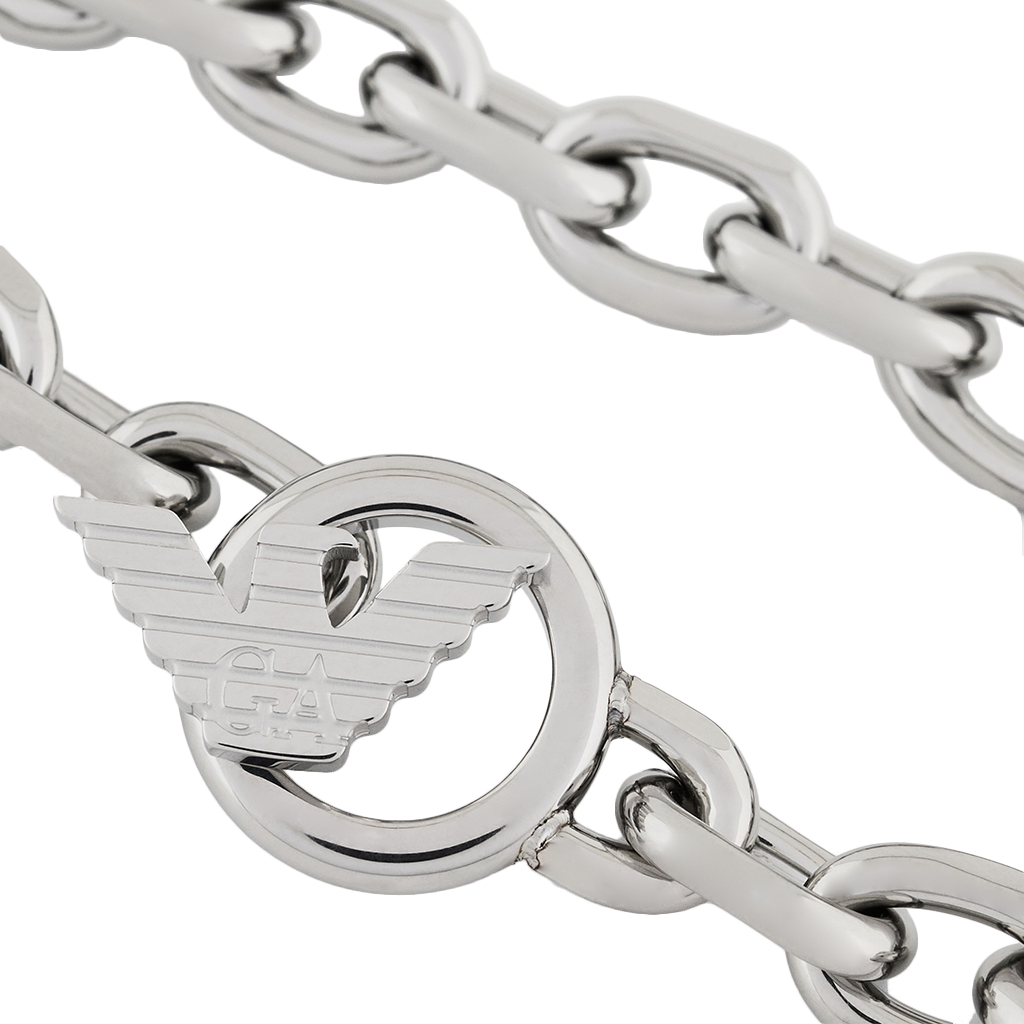 Pulseira Gleaming Duet ID Silver