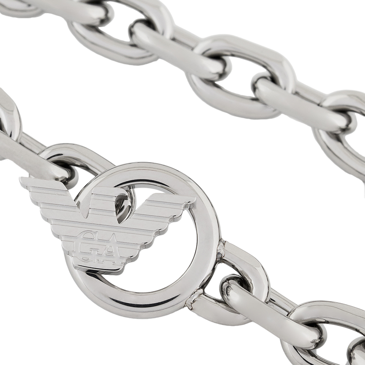 Pulseira Gleaming Duet ID Silver