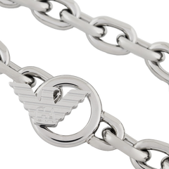 Pulseira Gleaming Duet ID Silver