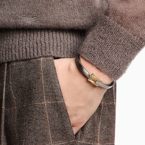 Pulseira Signature Link Silver-Gold