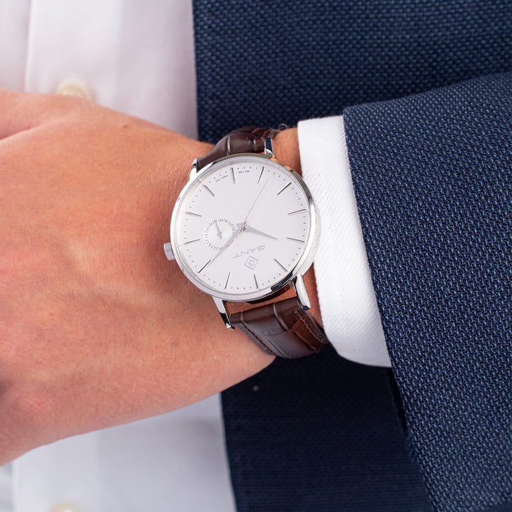 Park Hill III Silver-Brown 41.5mm