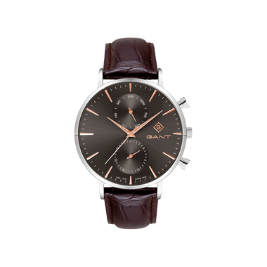 Park Hill Day-Date II Silver-Brown 43mm