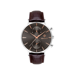 Park Hill Day-Date II Silver-Brown 43mm
