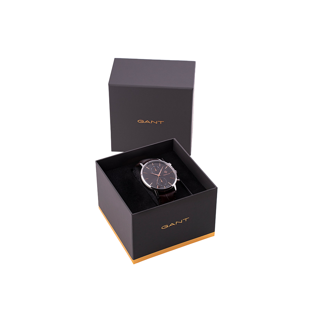 Park Hill Day-Date II Silver-Brown 43mm