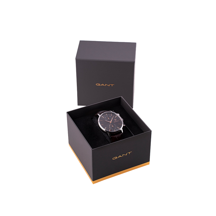Park Hill Day-Date II Silver-Brown 43mm