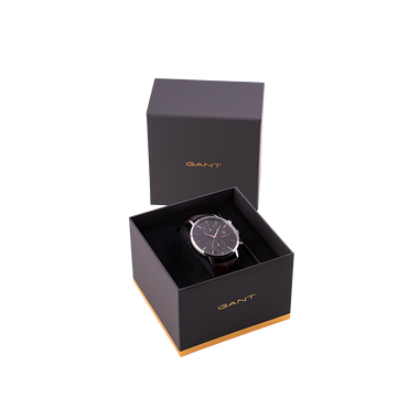 Park Hill Day-Date II Silver-Brown 43mm