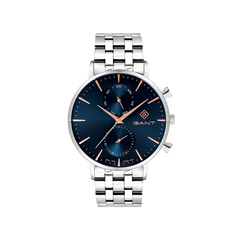 Park Hill Day-Date II Silver-Blue 43.5mm