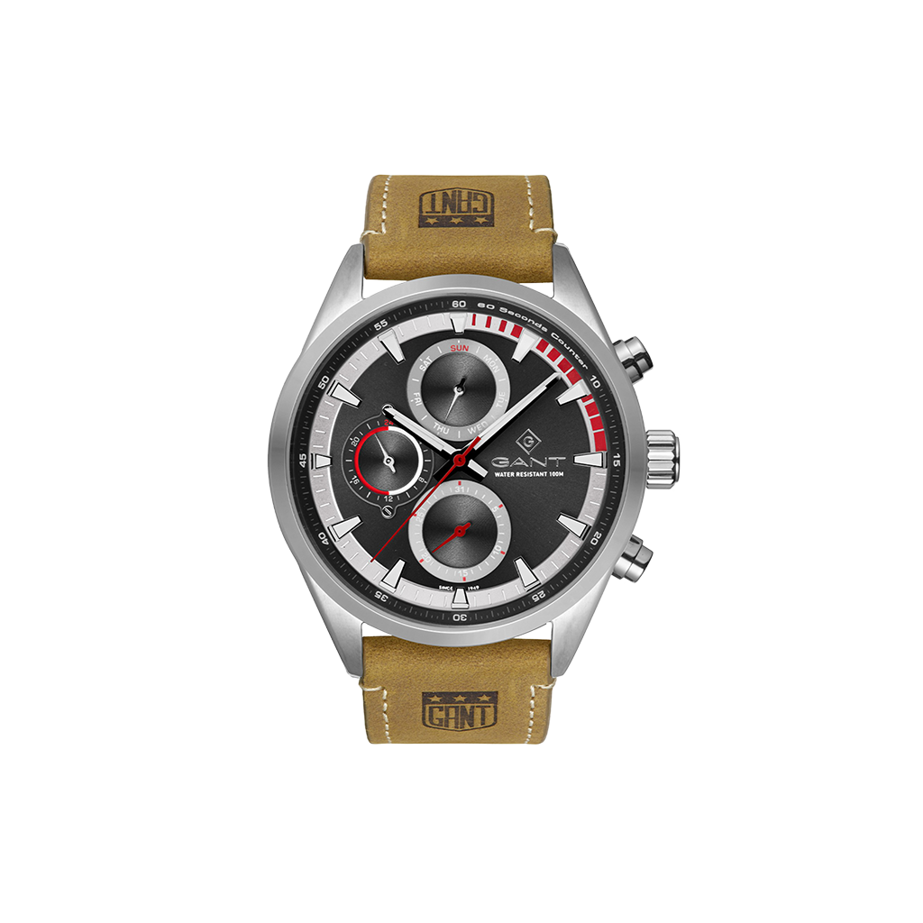 Atlantic City Brown-Gunmetal 44mm