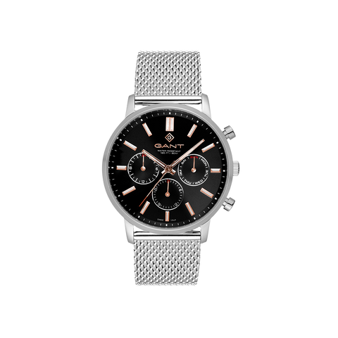 East Hill Day-Date Silver-Black 43mm