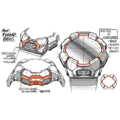 Desenho técnico dos relógios Casio G-Shock Classic
