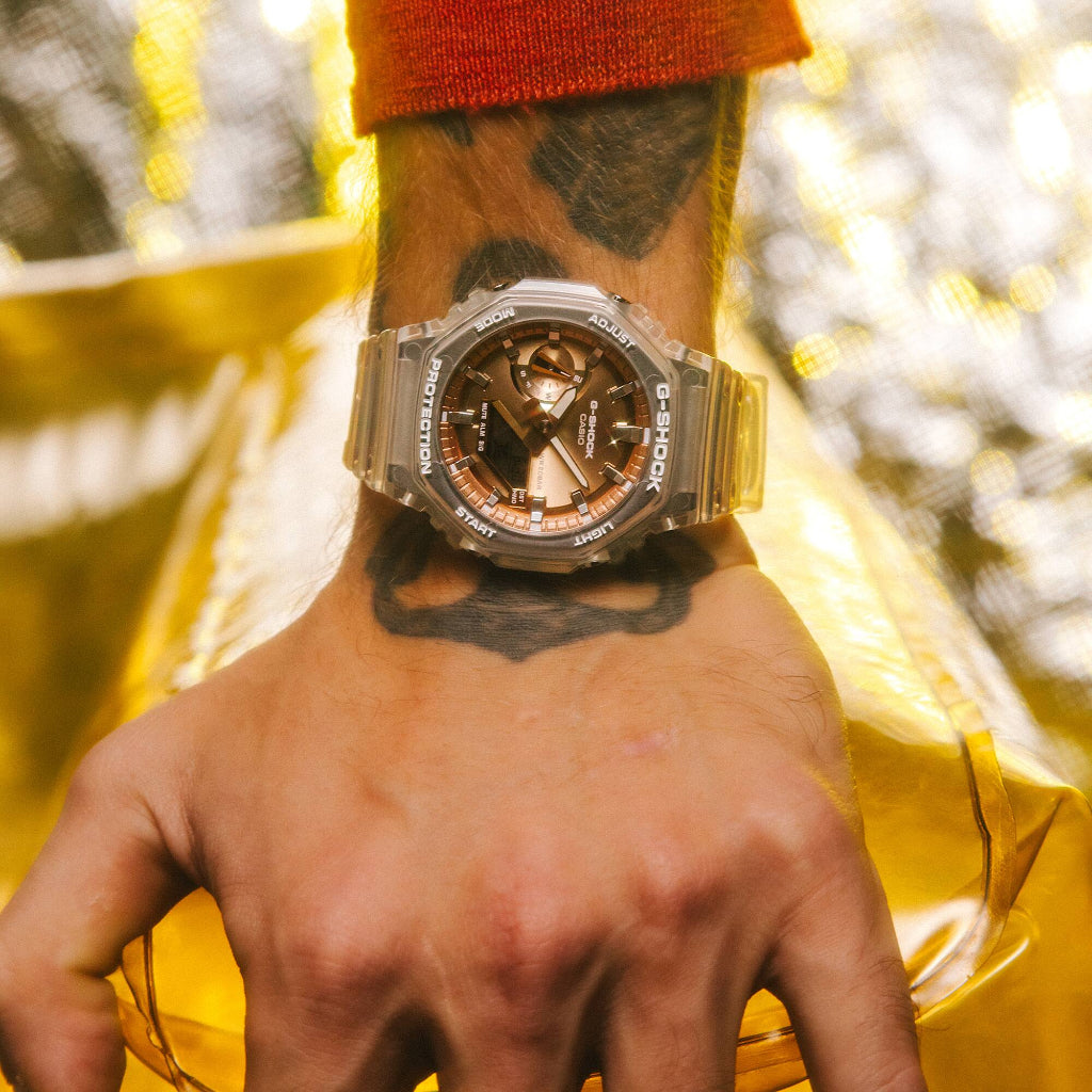 G-Shock Classic Transparent-Orange