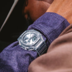 G-Shock Classic Transparent-Silver