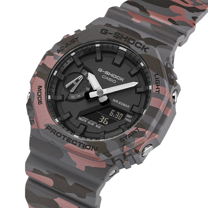 G-Shock Classic Black-Red Troop