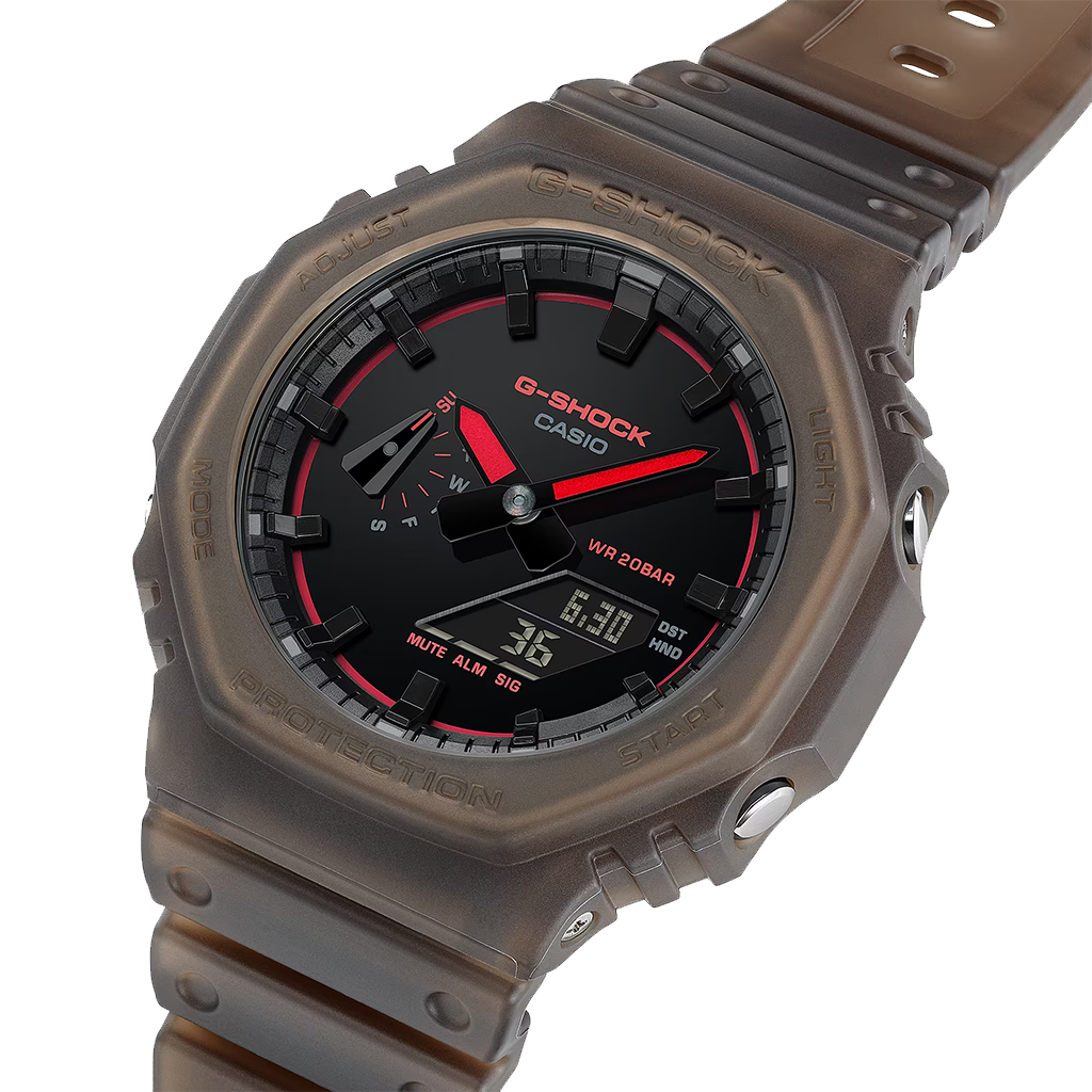 G-Shock Classic Transparent Brown-Black