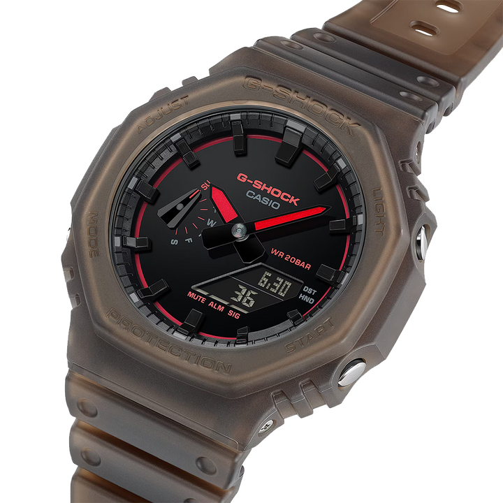 G-Shock Classic Transparent Brown-Black