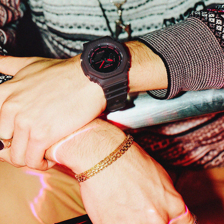 G-Shock Classic Transparent Brown-Black