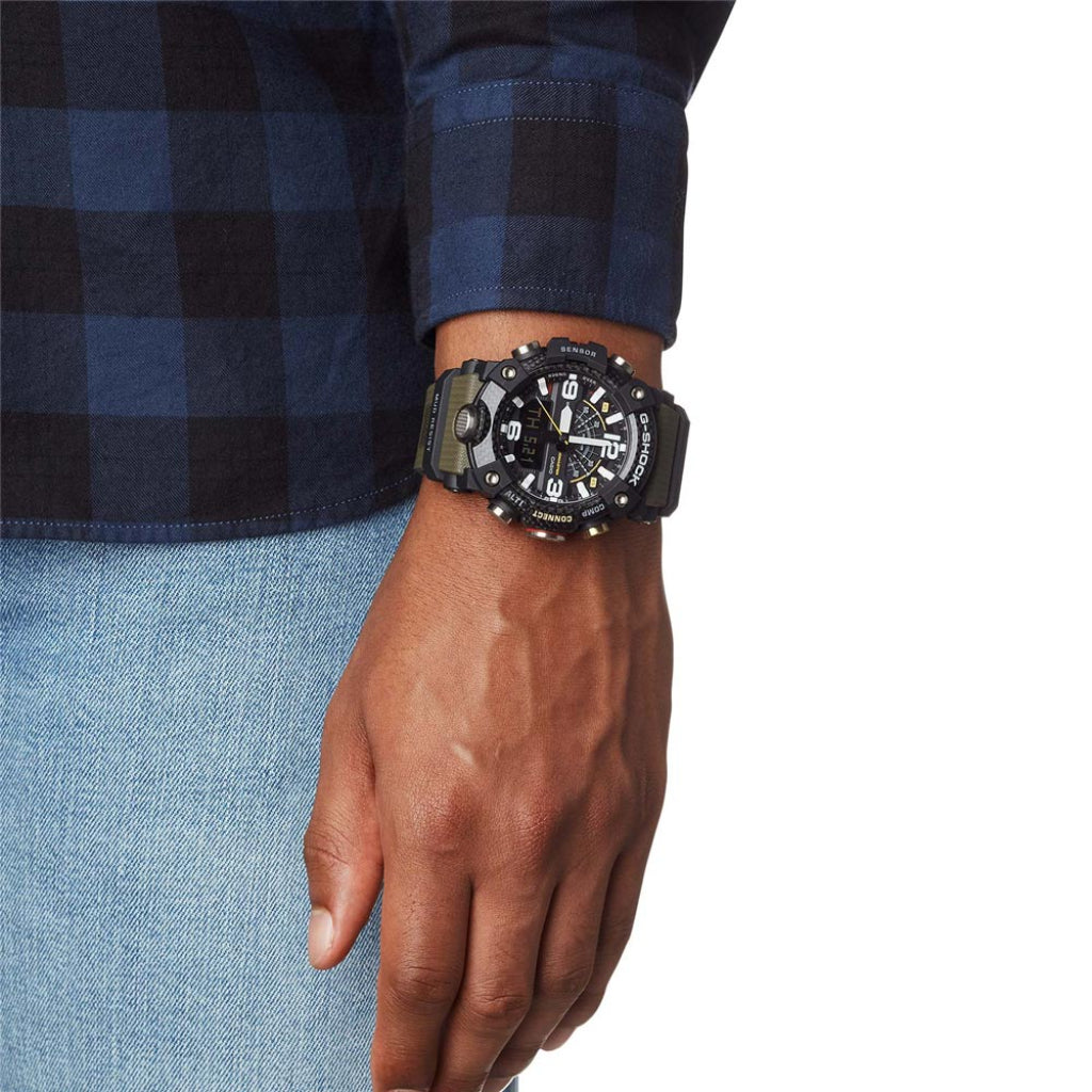 G-Shock Master of G Mudmaster Black-Green
