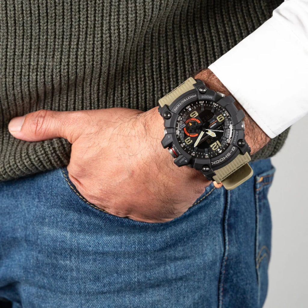 G-Shock Master of G Mudmaster Black-Cream