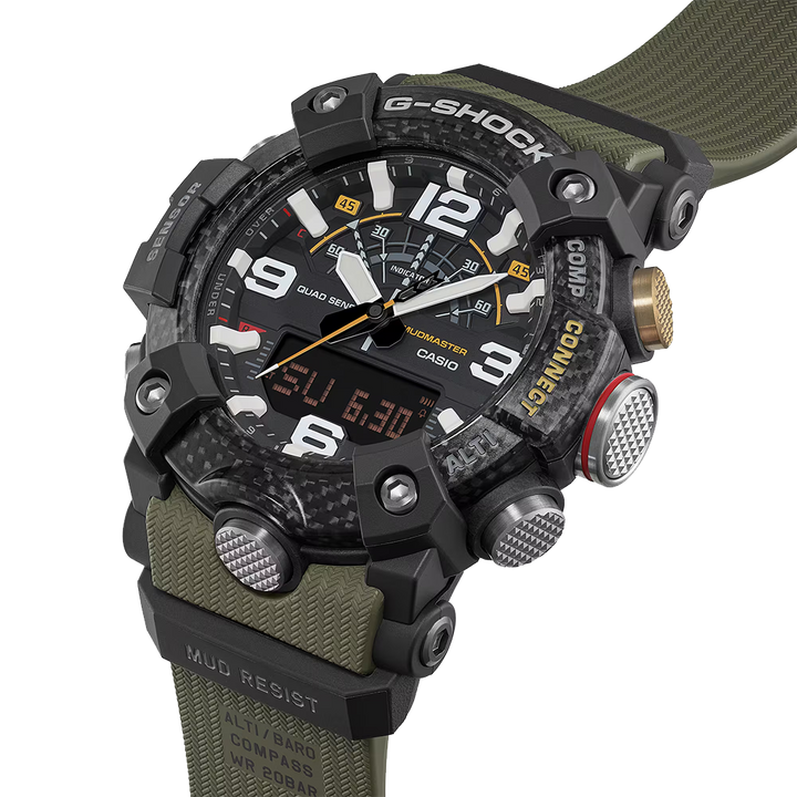 G-Shock Master of G Mudmaster Black-Green
