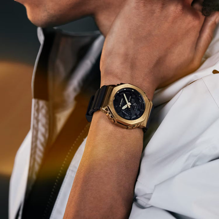G-Shock G-Steel Black-Gold