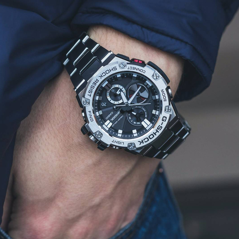 G-Shock G-Steel Silver-Black