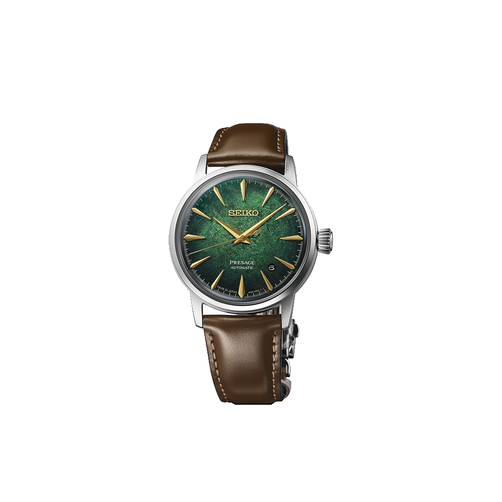 Presage Cocktail Time Mint Mist Brown Green 38.5mm