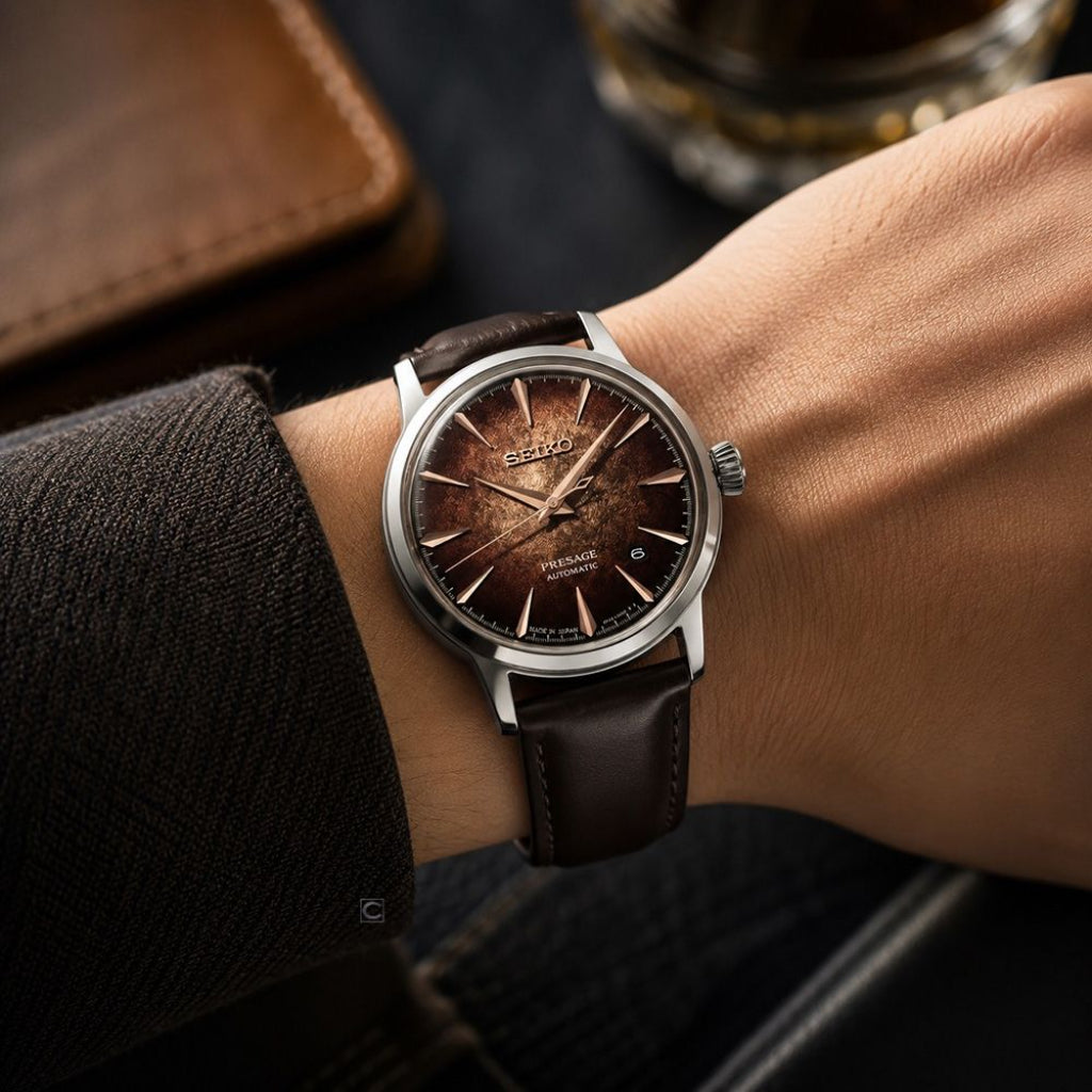 Presage Cocktail Time Whiskey Mist 38.5mm