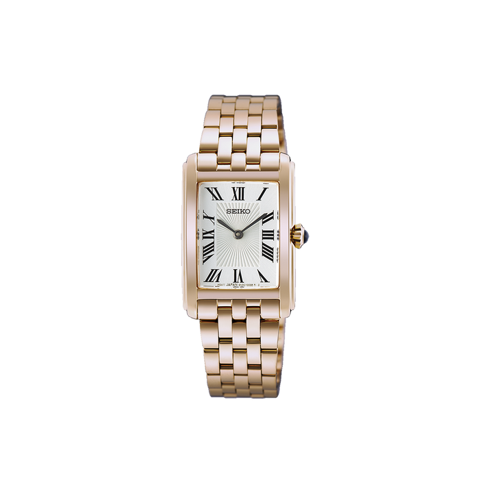 Ladies RoseGold White 22.2mm
