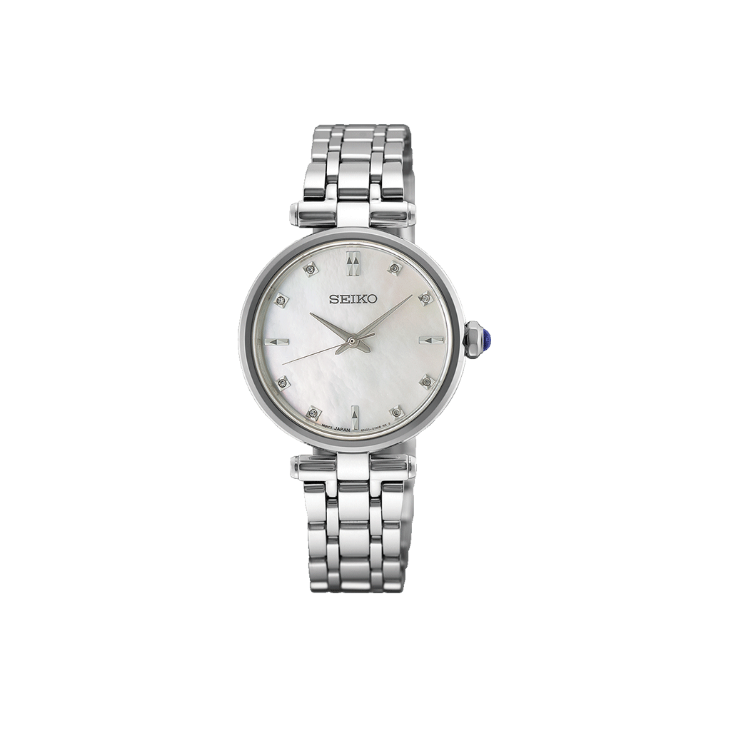 Ladies Silver Motherpearl 29mm