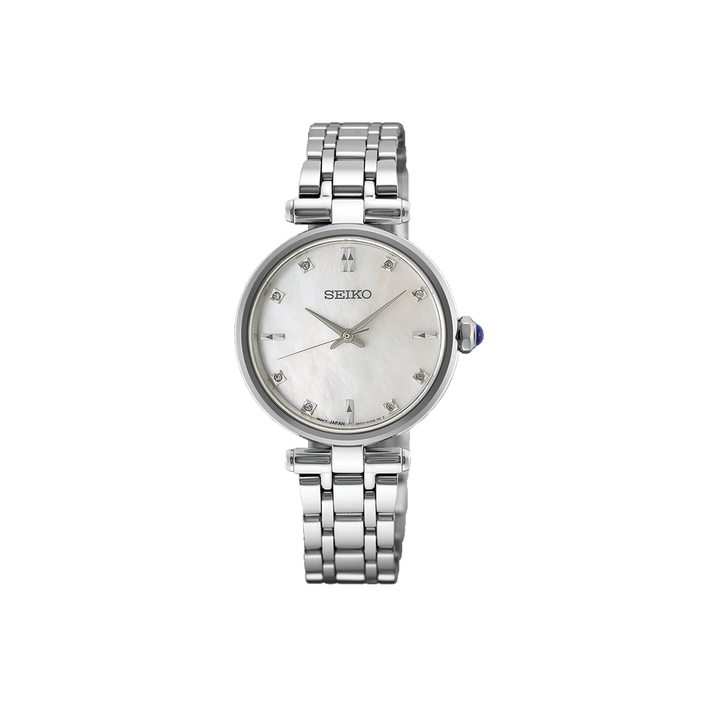 Ladies Silver Motherpearl 29mm