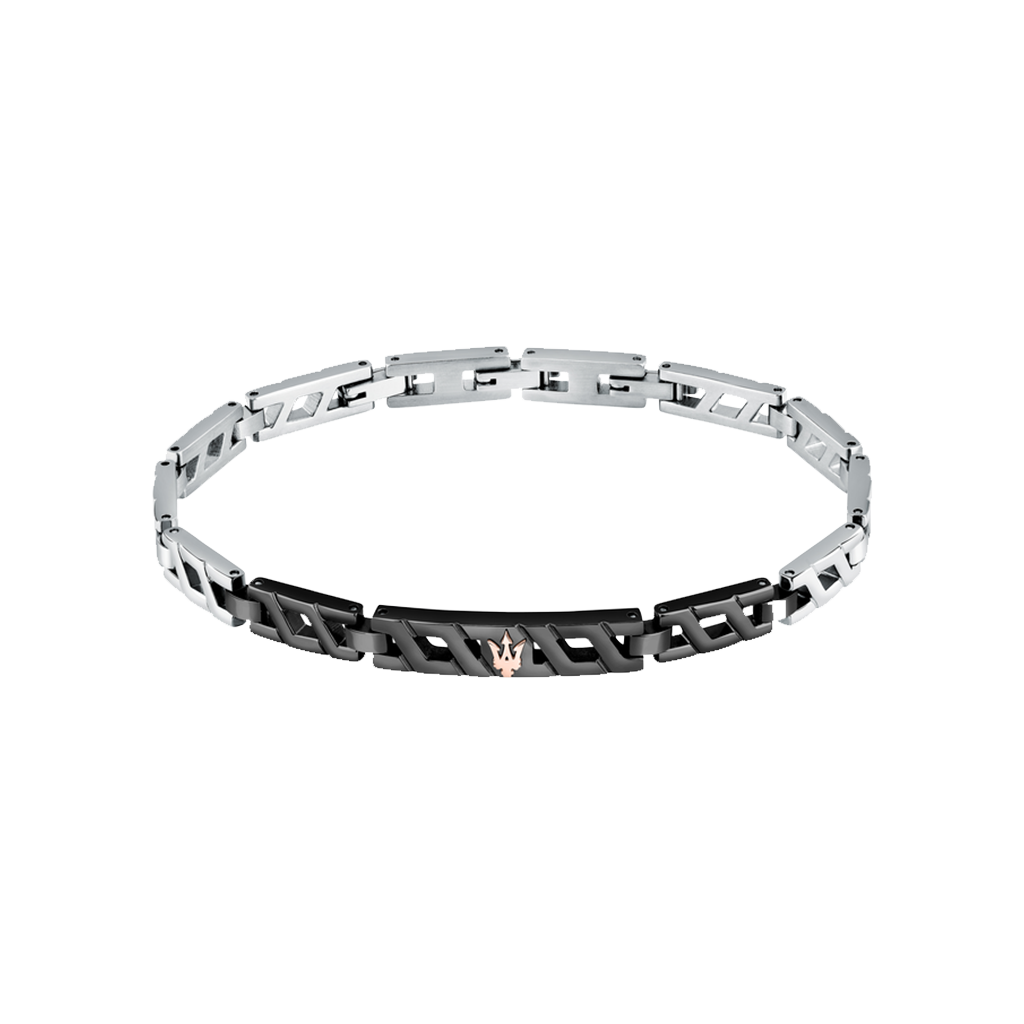 Pulseira Iconic Silver-Black