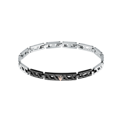 Pulseira Iconic Silver-Black