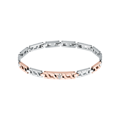 Pulseira Iconic Silver-Rosegold