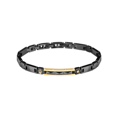 Pulseira Ceramic Black-Gold