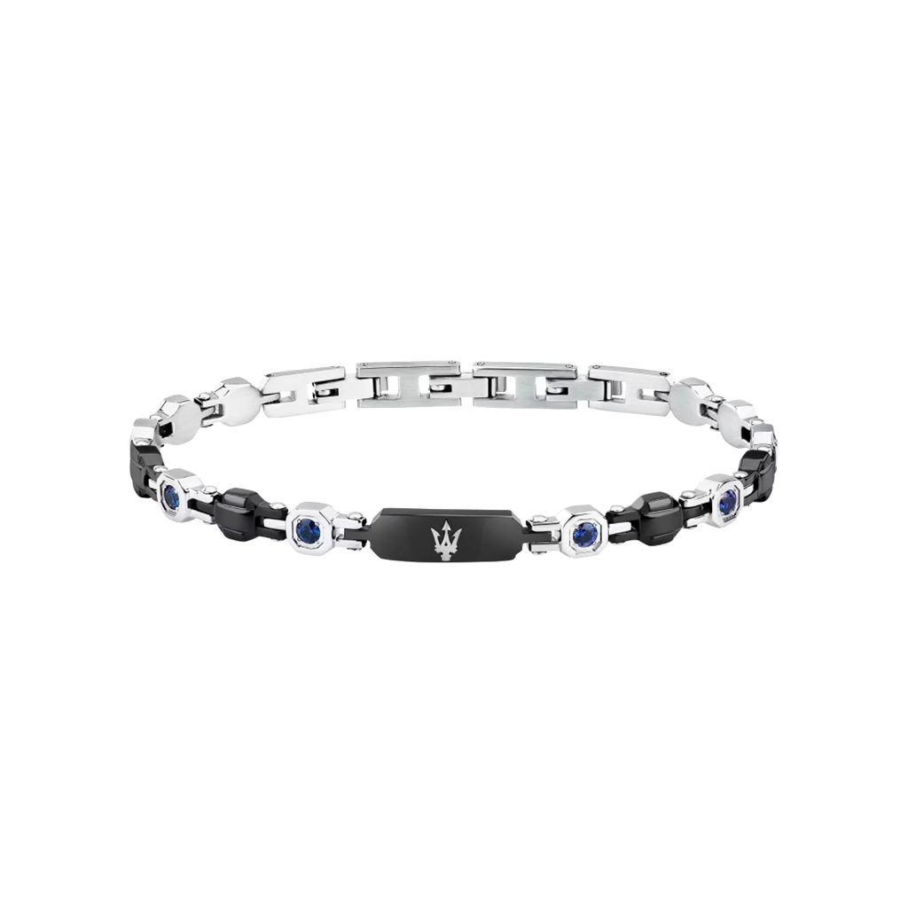 Pulseira Sapphire Silver-Black