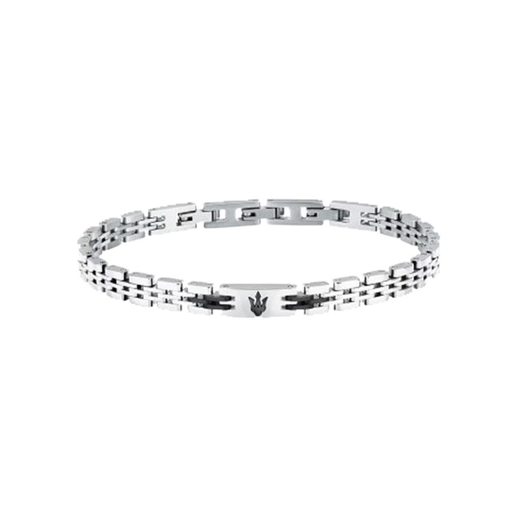 Pulseira Iconic Silver-Black