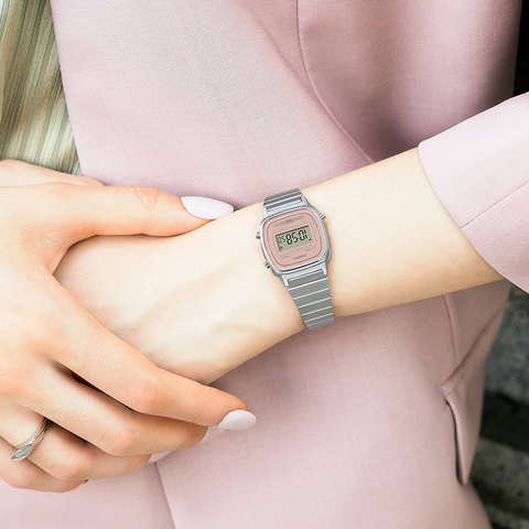 Vintage Mini Silver-Pink