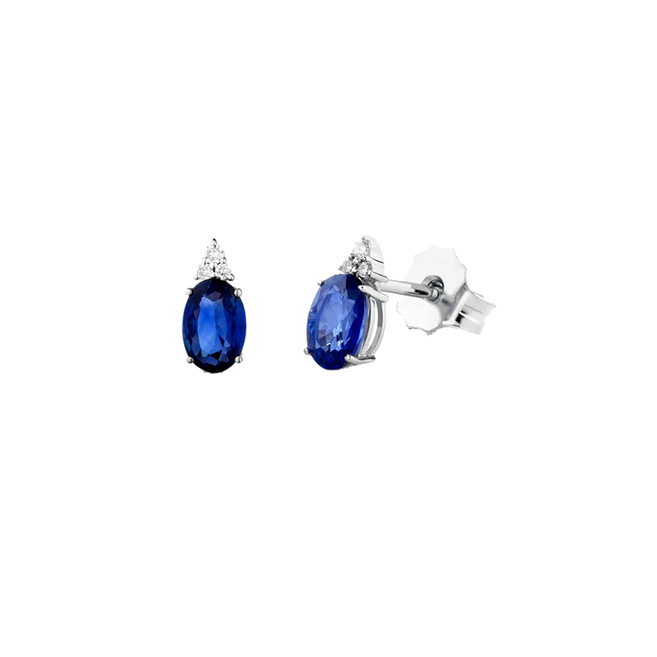 Brincos Sapphire Diamantes