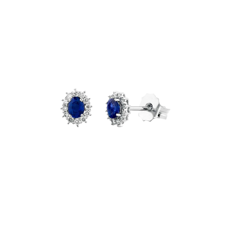 Brincos Sapphire Diamantes