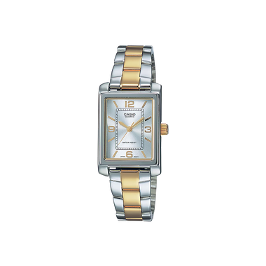 Timeless dourado e prateado com mostrador prateado