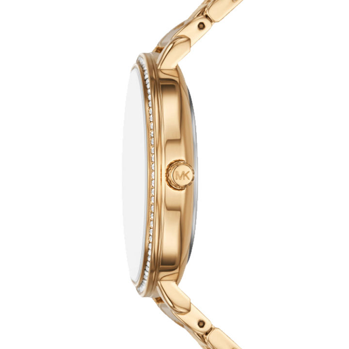 Pyper Logo White and Gold-Tone