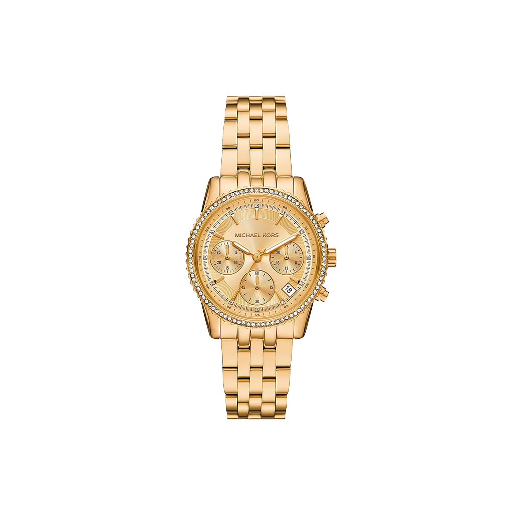 Bryant Pavé Gold-Tone